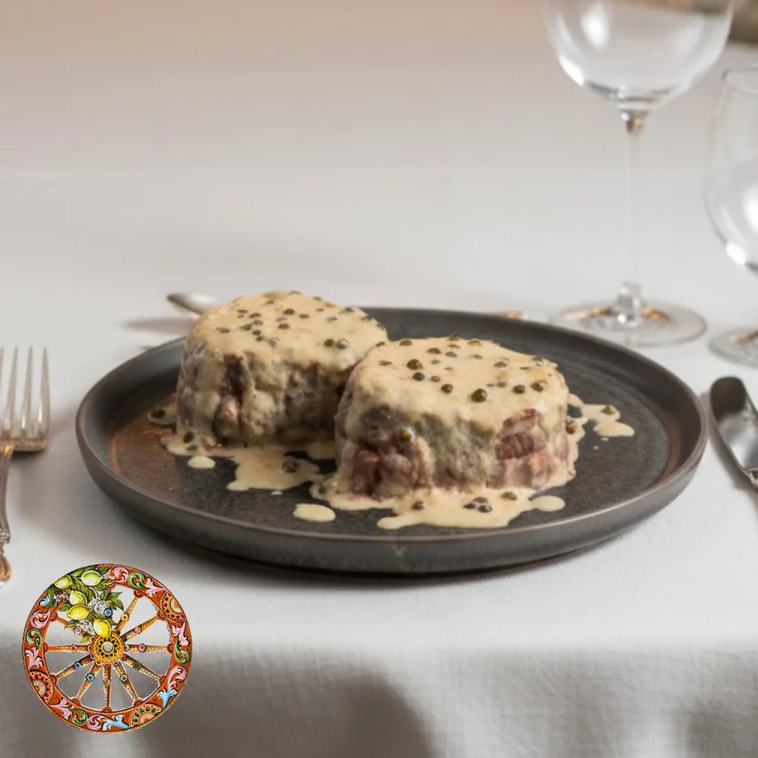 Filetto al pepe verde