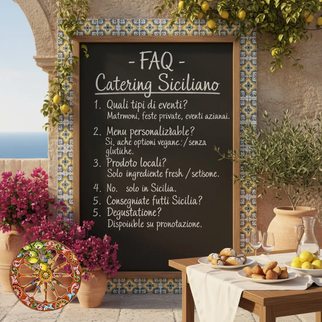 Catering Catania e Sicilia: domande generali