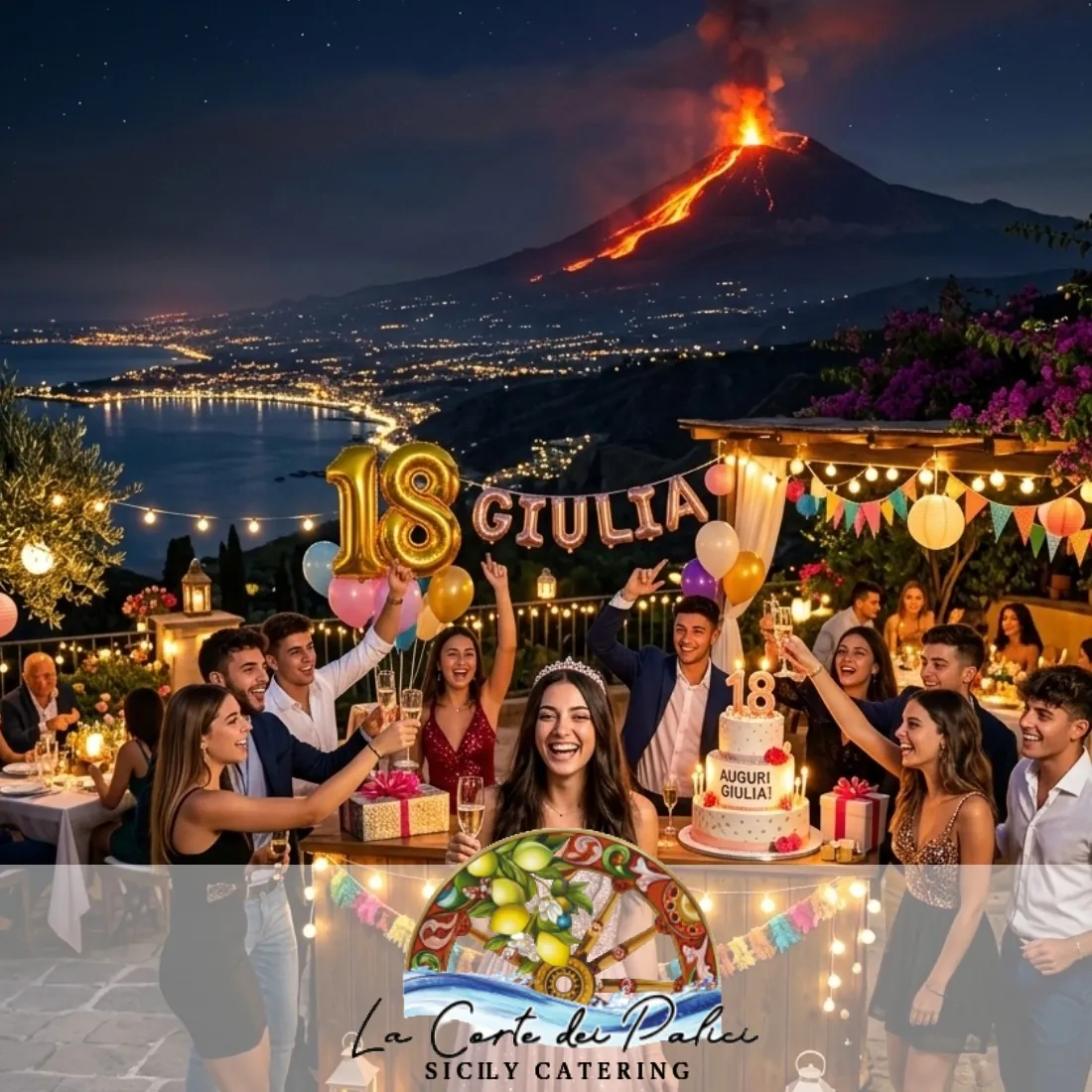 Catering compleanni Catania: buffet e menù per la tua festa