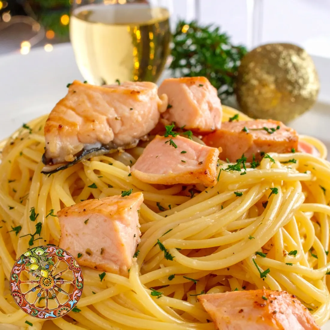 Mantecatura degli spaghetti ai tuorli con acqua di cottura e Parmigiano