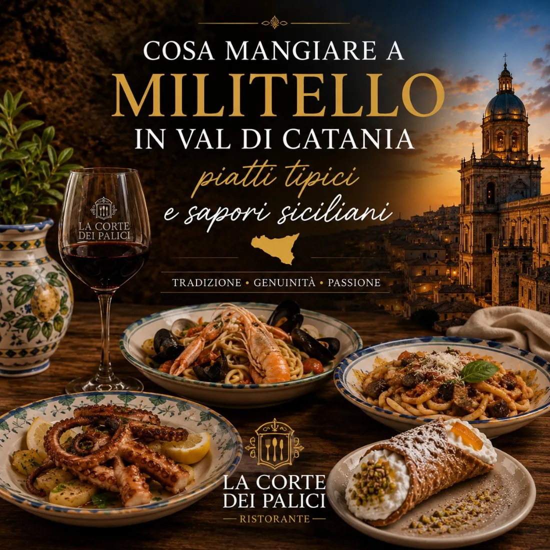 Cosa mangiare a Militello Val di Catania: piatti tipici e sapori siciliani